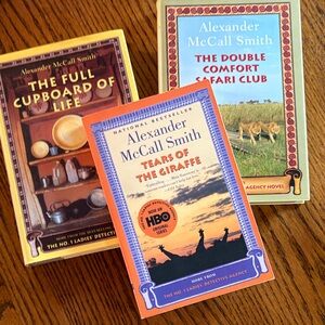 The #1 Ladies Detective Agency book bundle 2 hardcover 1 paperback